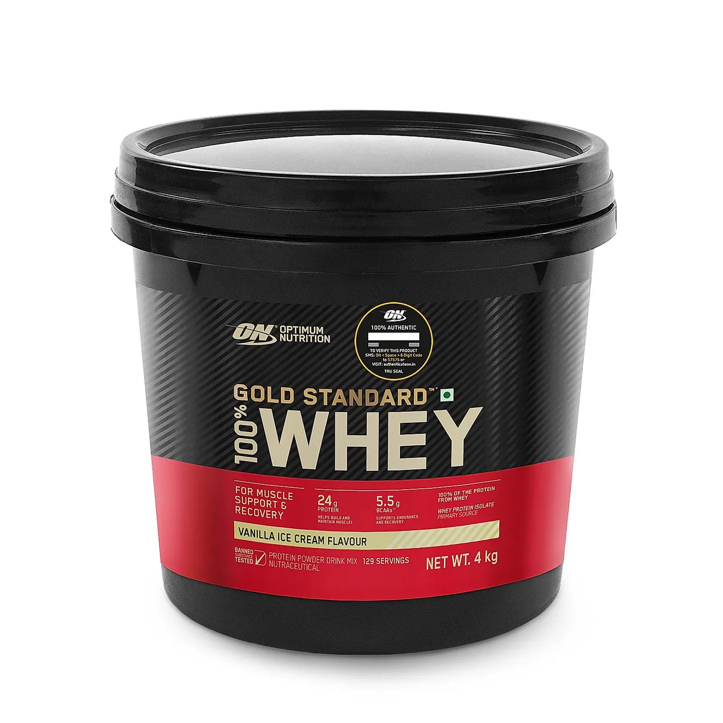 Optimum Nutrition Gold Standard 100% Whey Vanilla Ice Cream