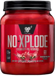 BSN NO XPLODE Pre Workout Supplement with Creatine, Beta-Alanine, and Energy 60 Servings