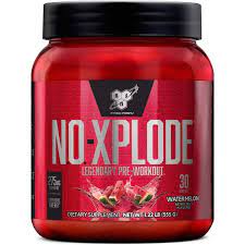 BSN NO XPLODE Pre Workout Supplement with Creatine, Beta-Alanine, and Energy 30 SERVINGS