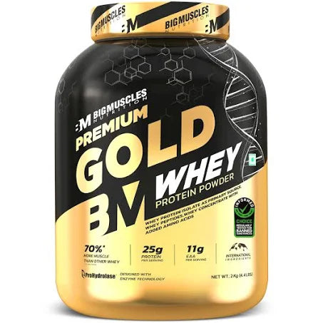 Bigmuscles Nutrition Premium Gold Whey Belgian Chocolate 2 kgs