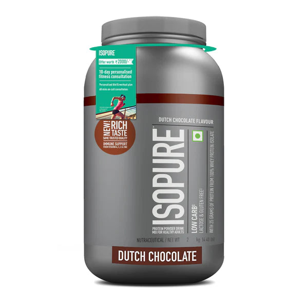 Isopure Low Carb 100% Whey Protein Isolate Powder