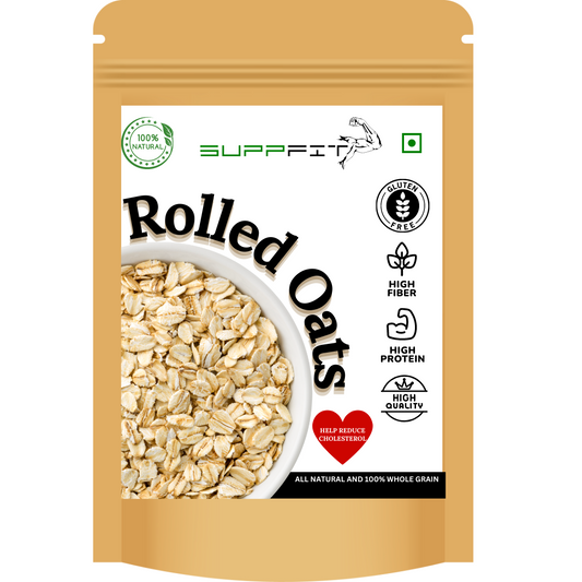 Suppfit Rolled Oats 500g*2 (Pack of 2)