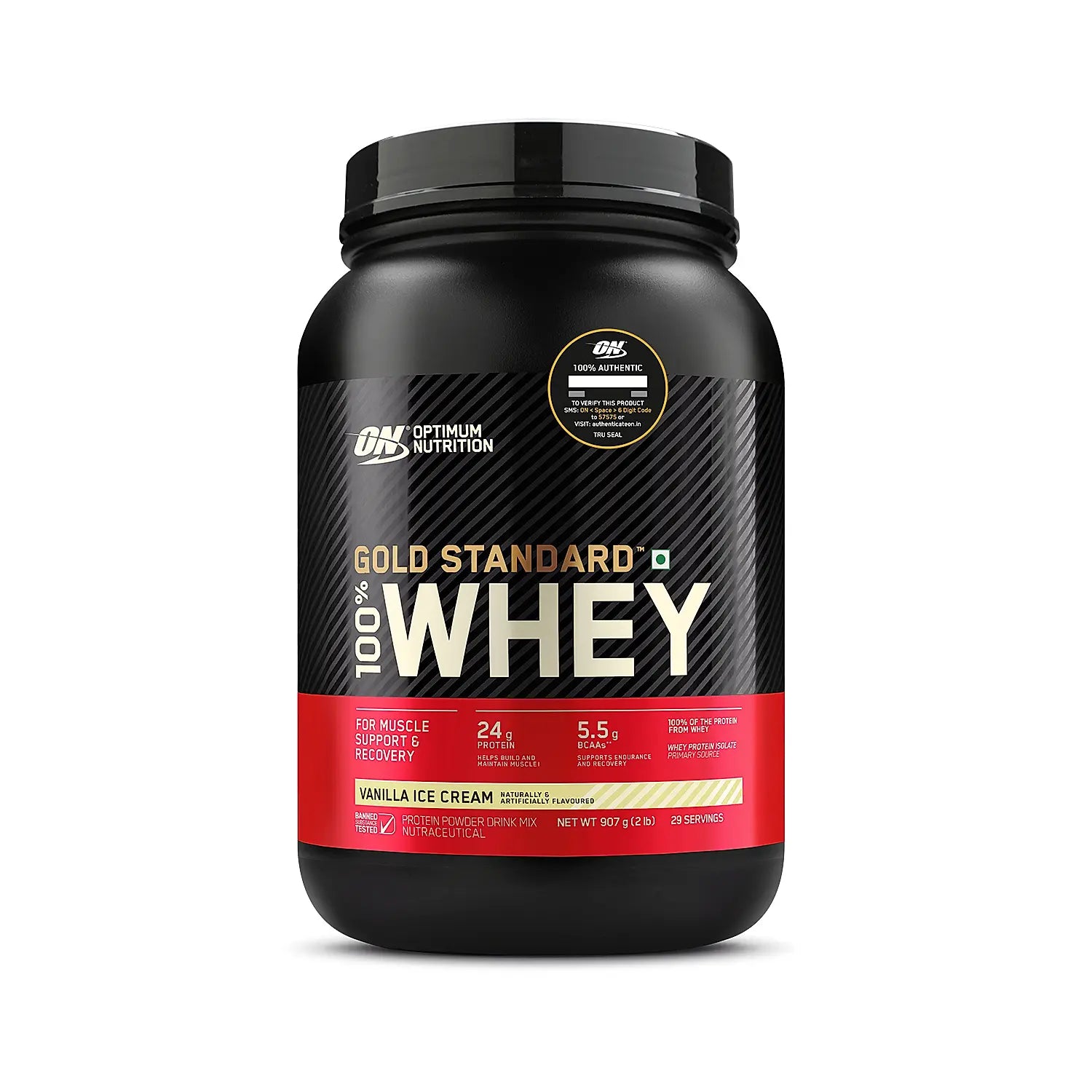 Optimum Nutrition Gold Standard 100% Whey Vanilla Ice Cream