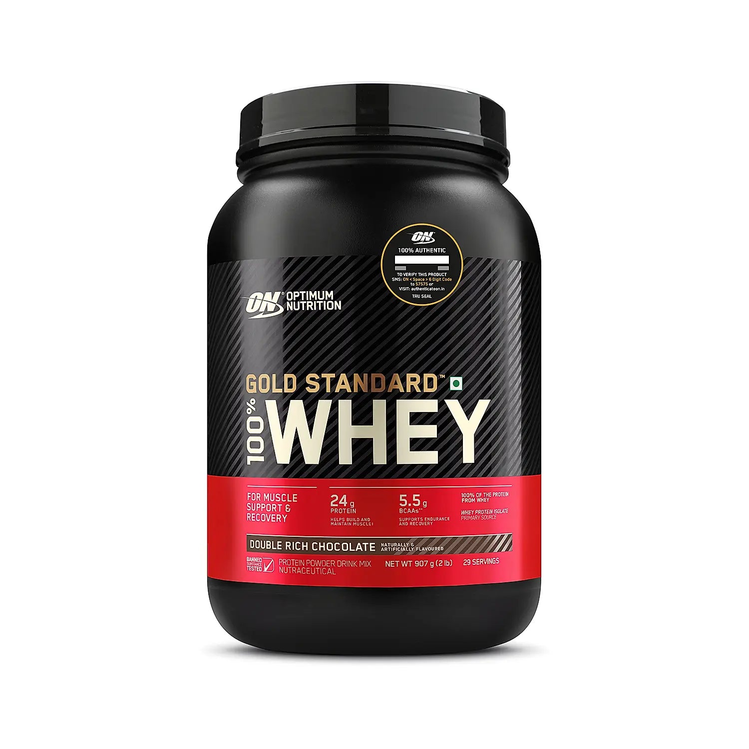 Optimum Nutrition Gold Standard 100% Whey Protein Double Rich chocolate