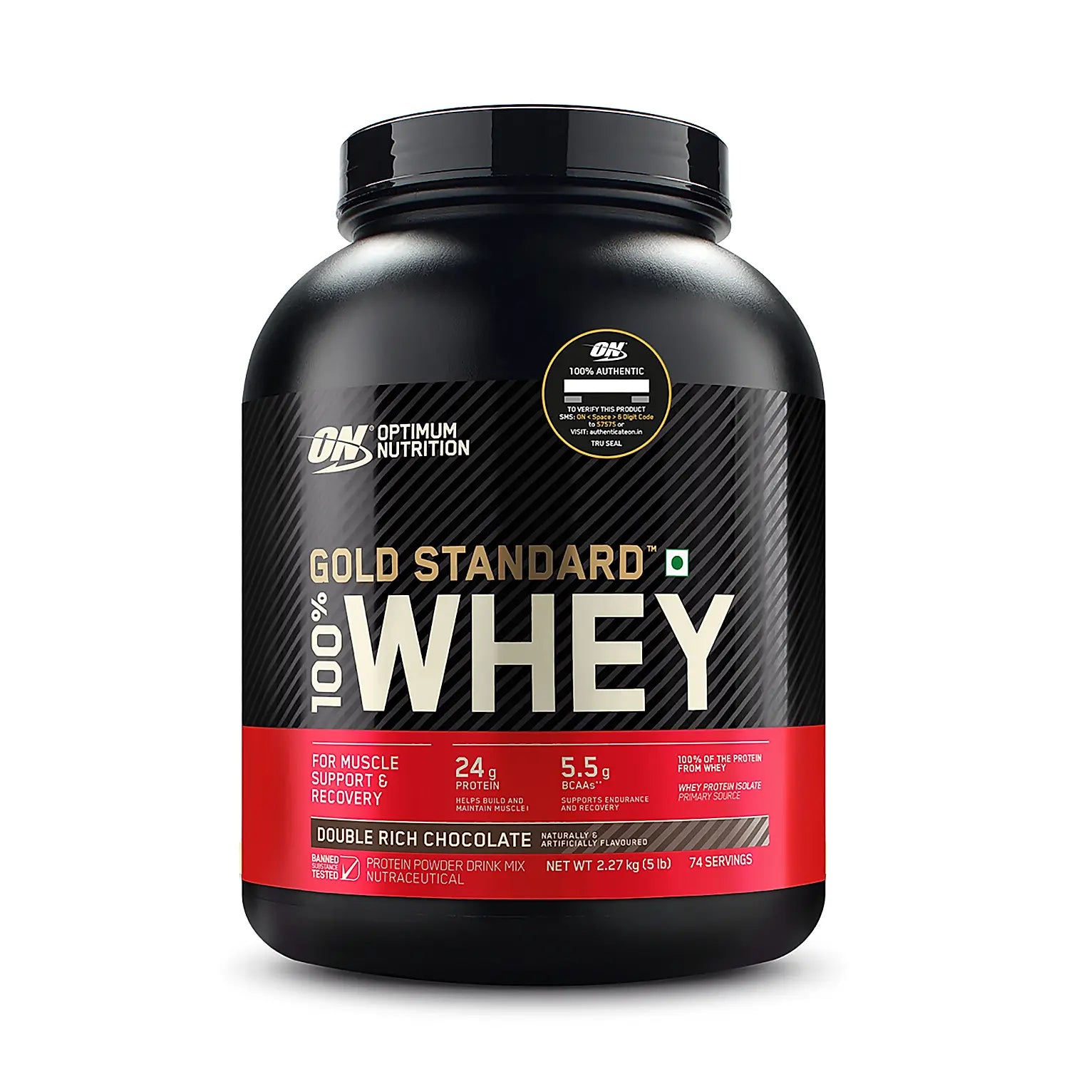 Optimum Nutrition Gold Standard 100% Whey Protein Double Rich chocolate