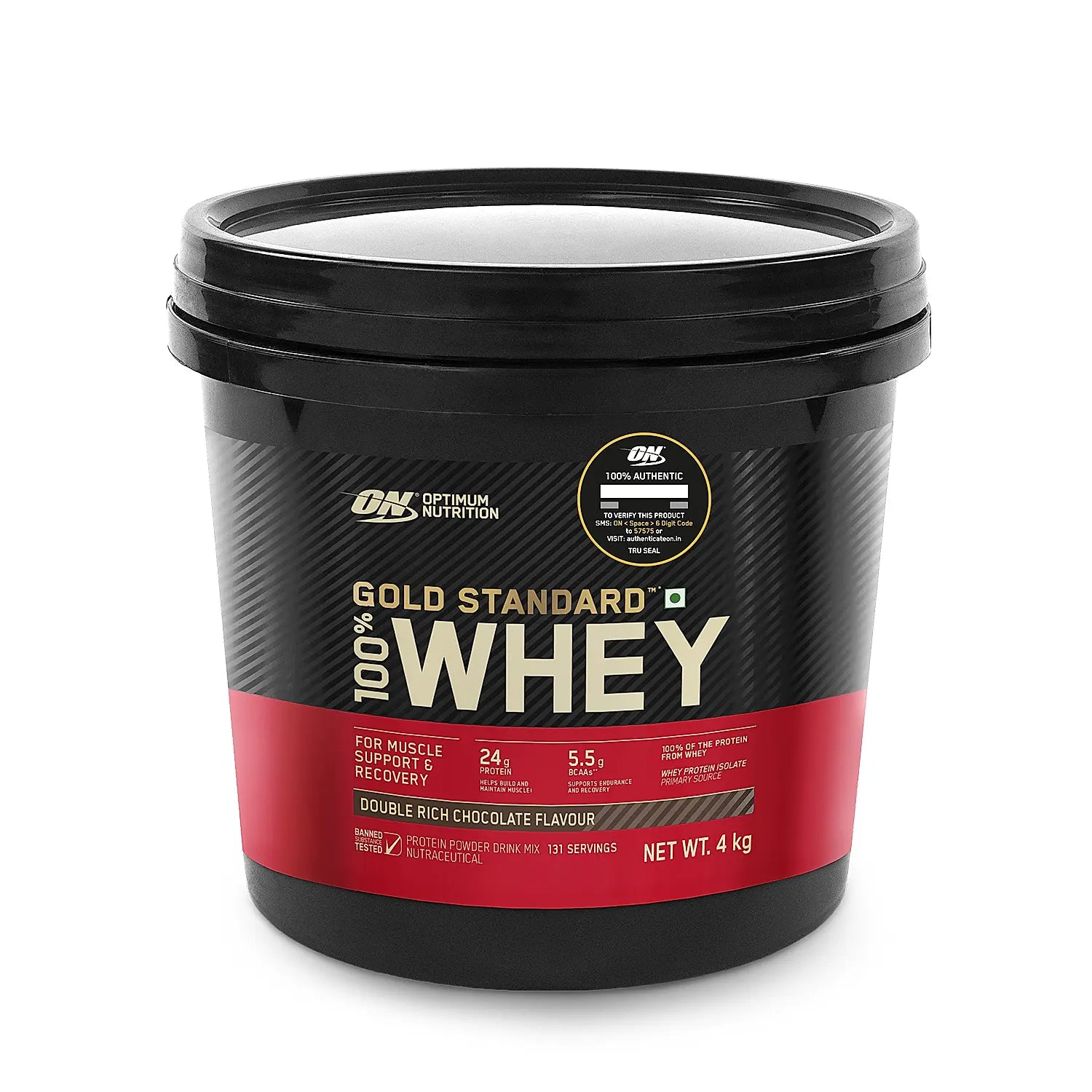 Optimum Nutrition Gold Standard 100% Whey Protein Double Rich chocolate