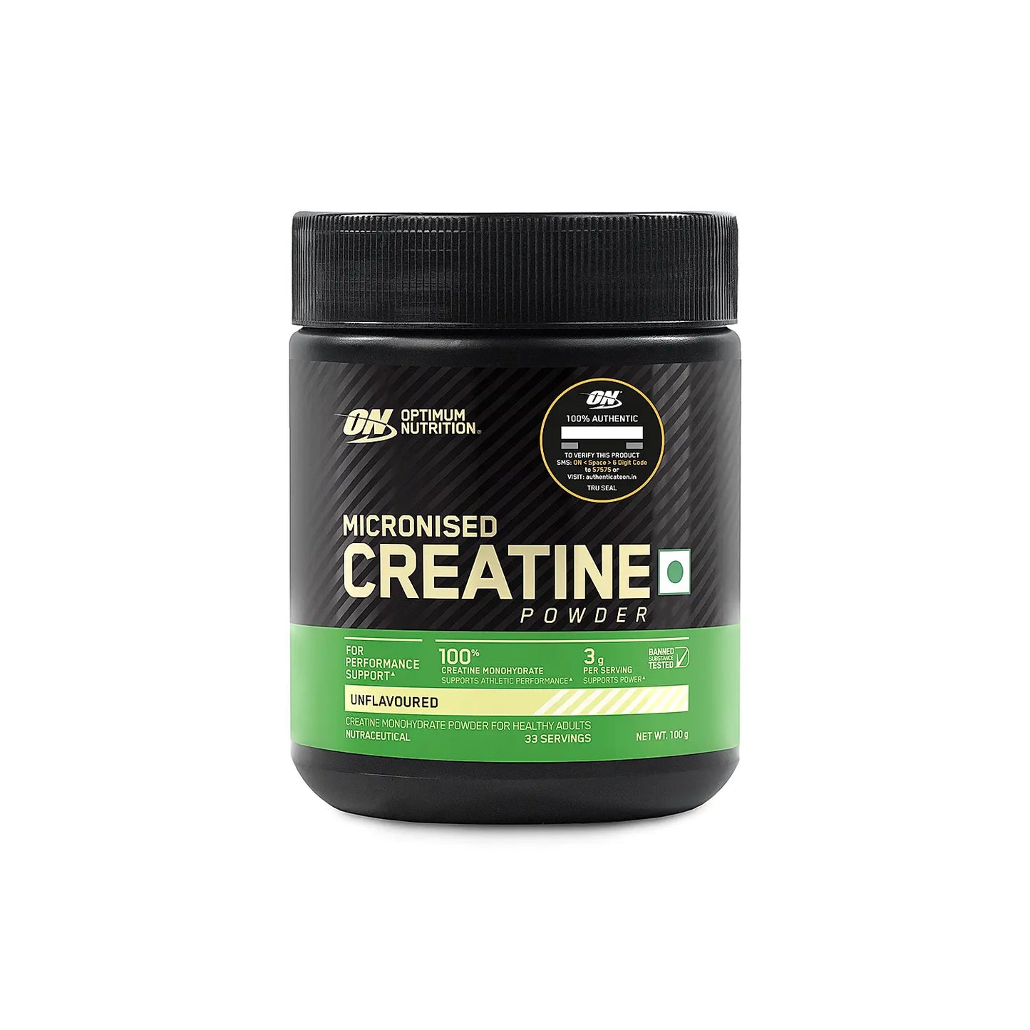 Optimum Nutrition Micronized Creatine Powder | Unflavoured|100 g