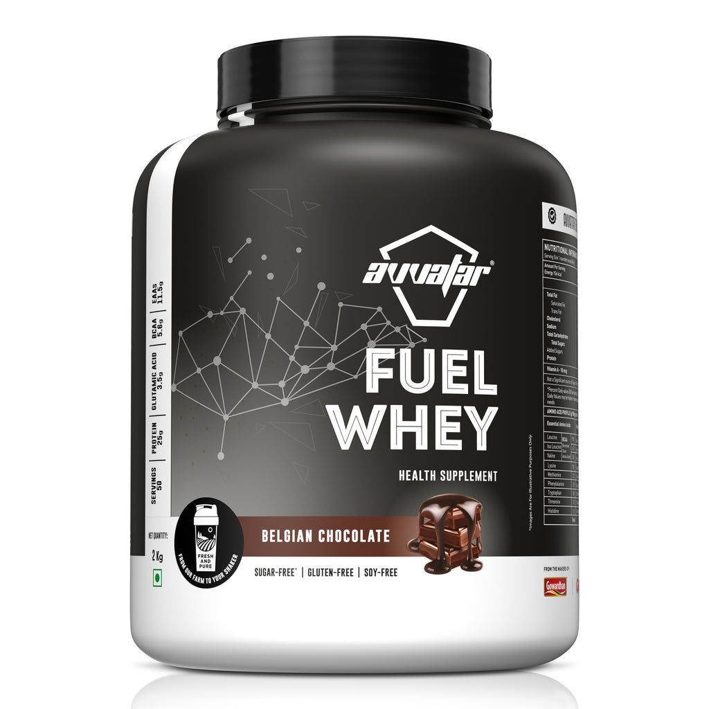 Avvatar Fuel Whey | 2 Kg | Belgian Chocolate Flavour