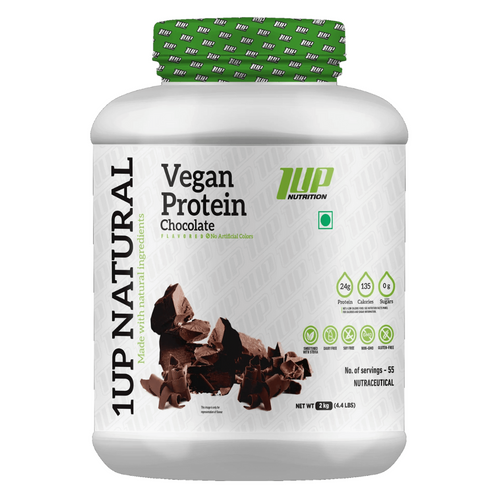 1UP Nutrition Natural Organic Vegan Plant Protein - 4.4 Lbs
