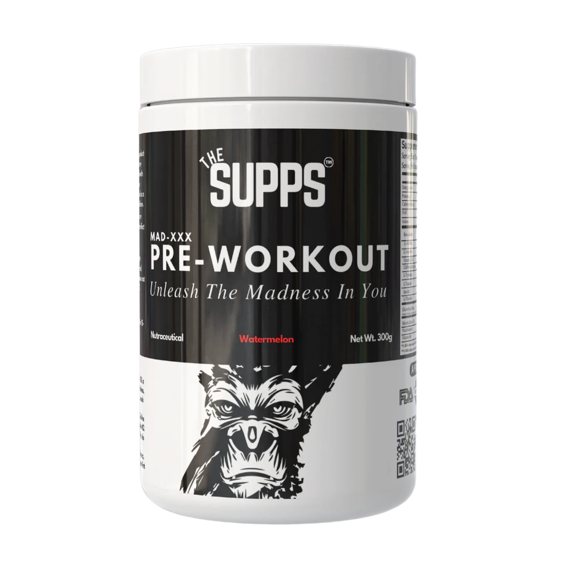 The Supps Mad-XXX Pre Workout-300g