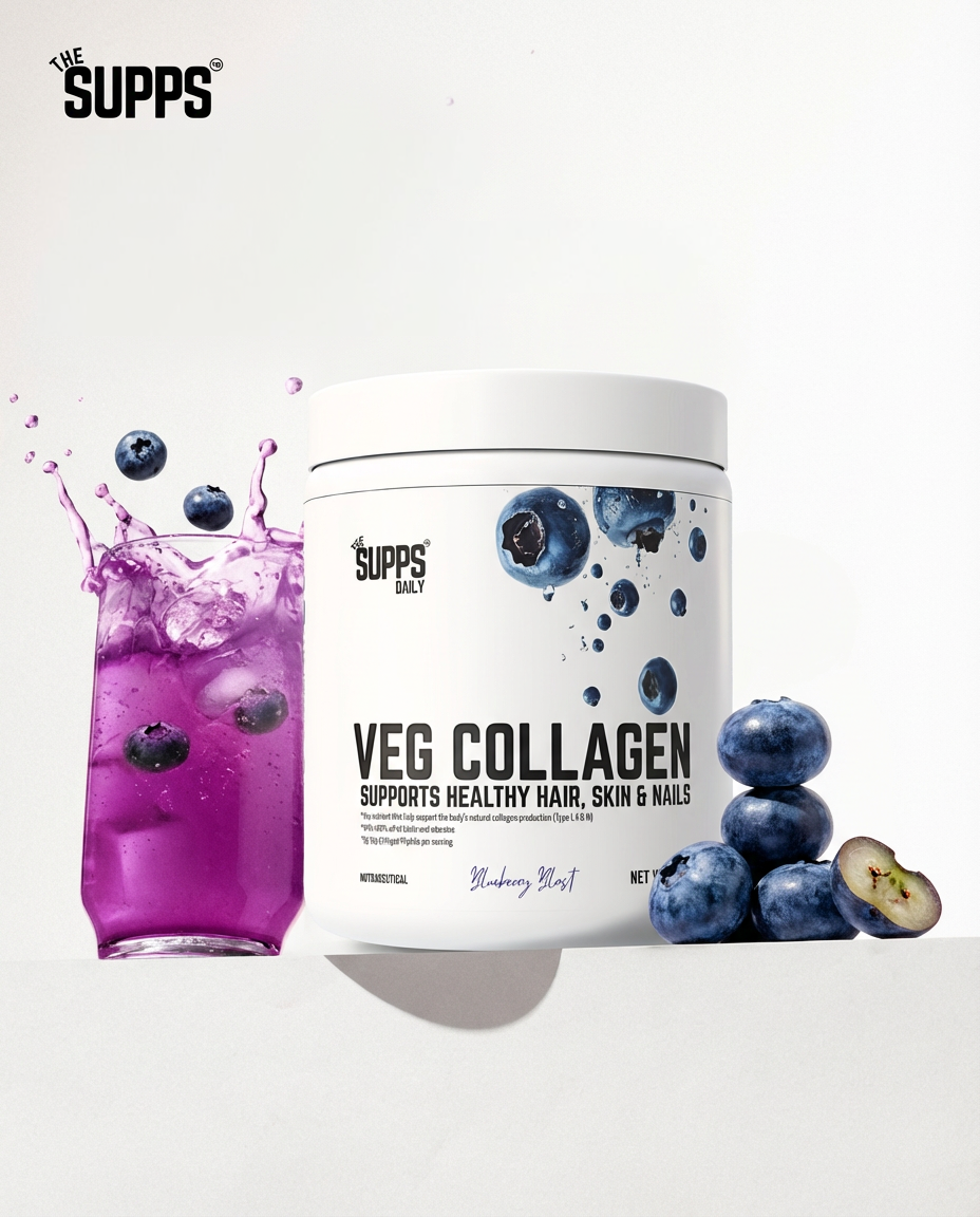 The Supps Veg Collagen | Skin, Hair, Nail, Bone & Immune Support | 200g