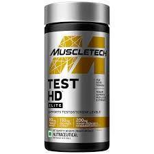 MUSCLETECH ALPHA TEST HD - MAXIMUM-STRENGHT TESTOSTERONE BOOSTER (60 CAPSULES)