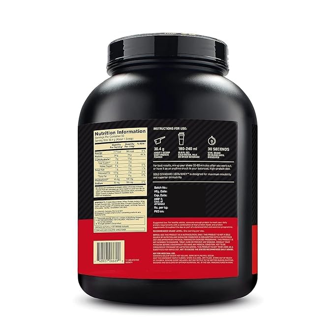 Optimum Nutrition Gold Standard 100% Whey Protein Double Rich chocolate