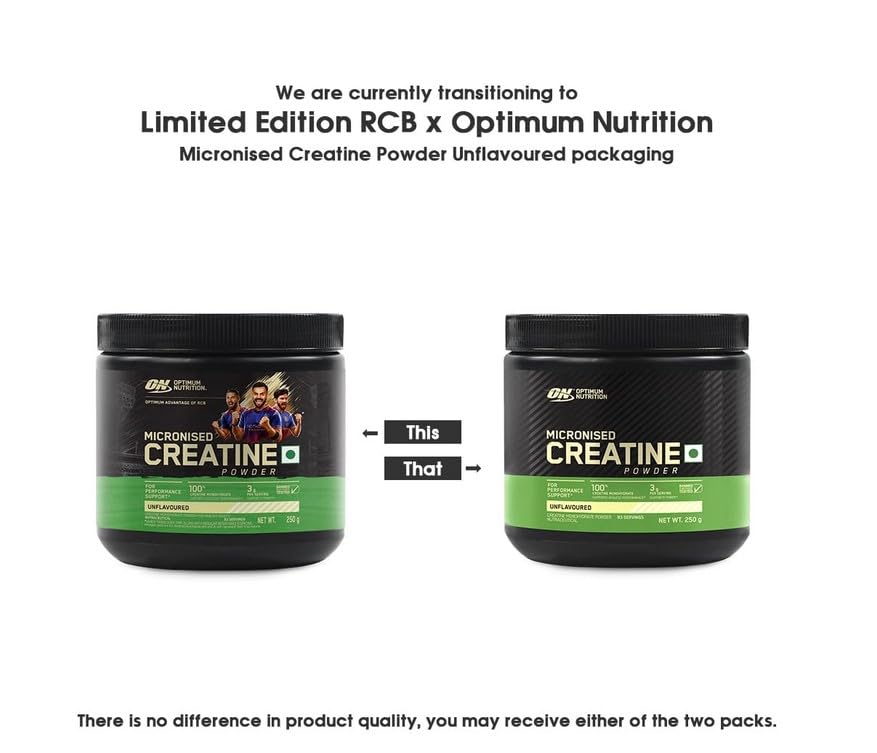 Optimum Nutrition Micronized Creatine Powder - 250 Gram