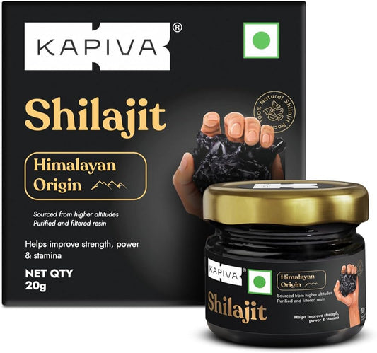 Kapiva Himalayan Shilajit Resin, 20g