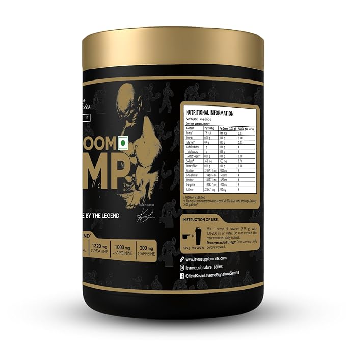 Kevin Levrone Supplements Shaboom Pump Pre Workout Powder