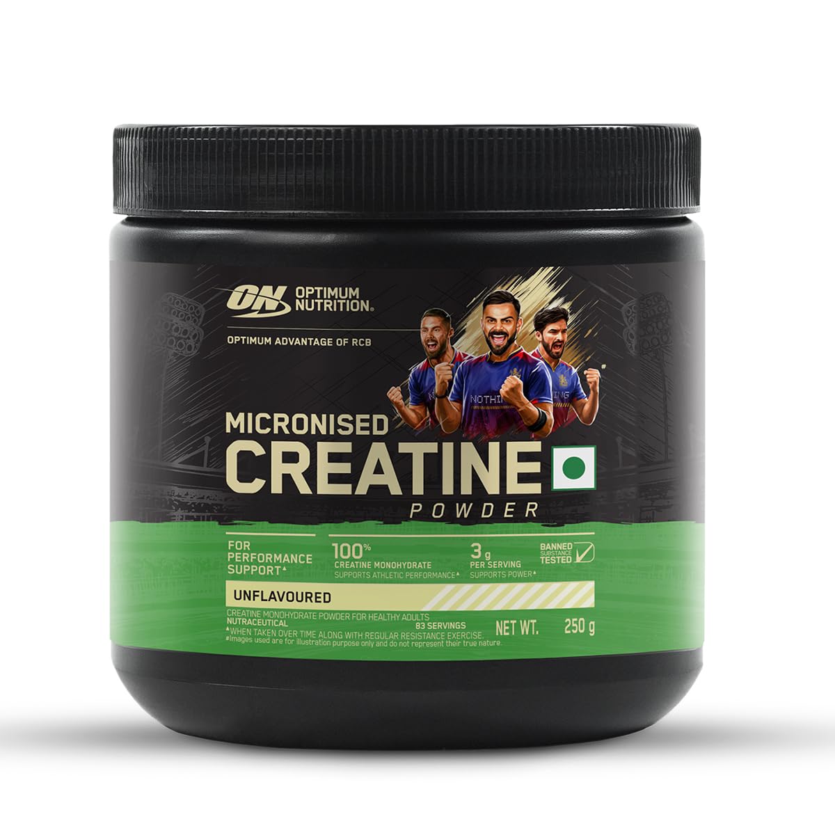 Optimum Nutrition Micronized Creatine Powder - 250 Gram