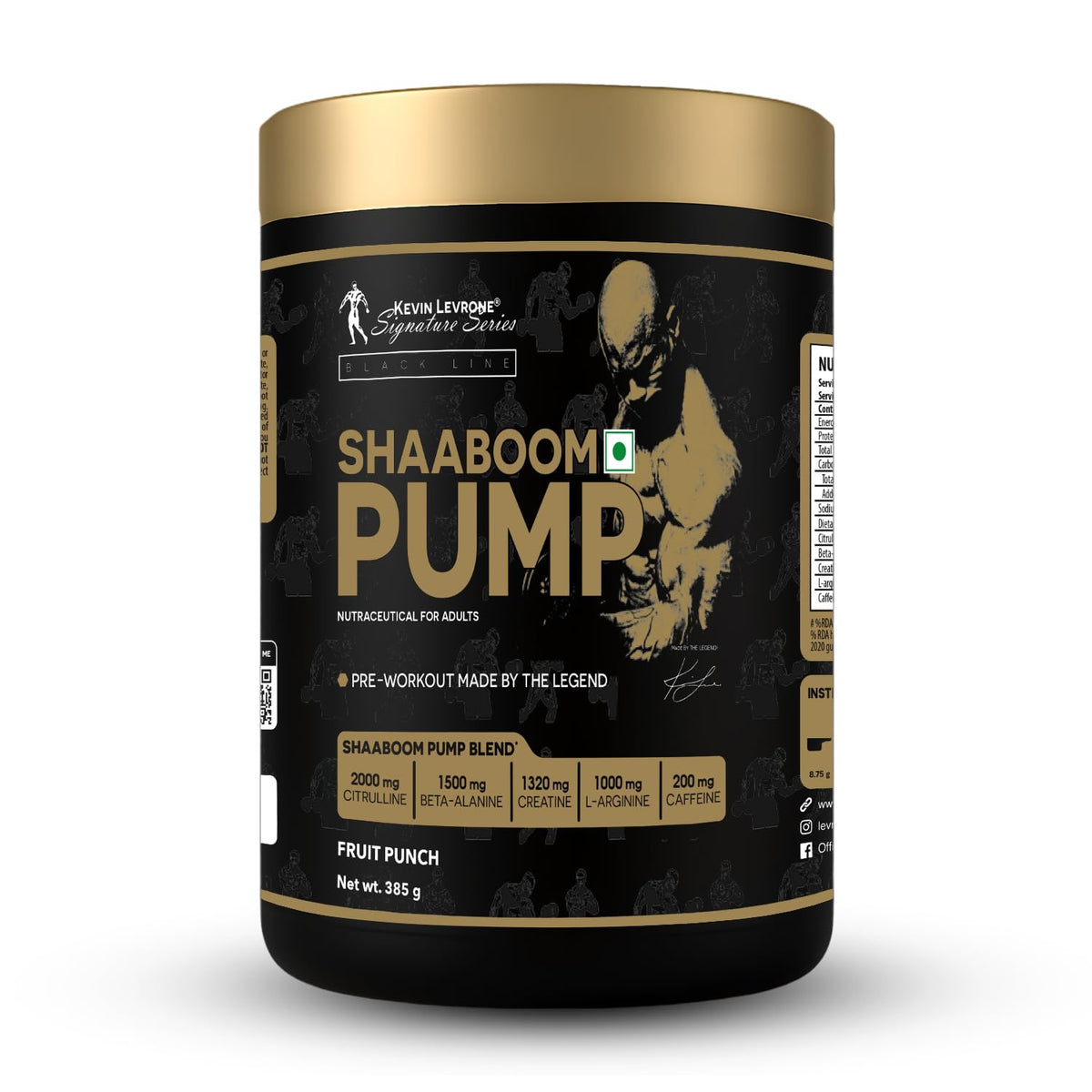 Kevin Levrone Supplements Shaboom Pump Pre Workout Powder