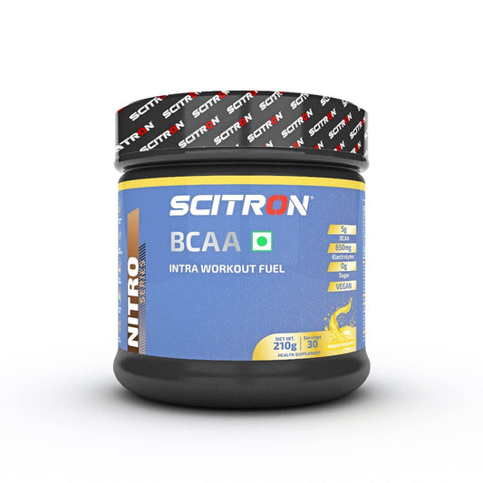 Scitron Nitro Series BCAA Intra Workout Fuel Powder 210g