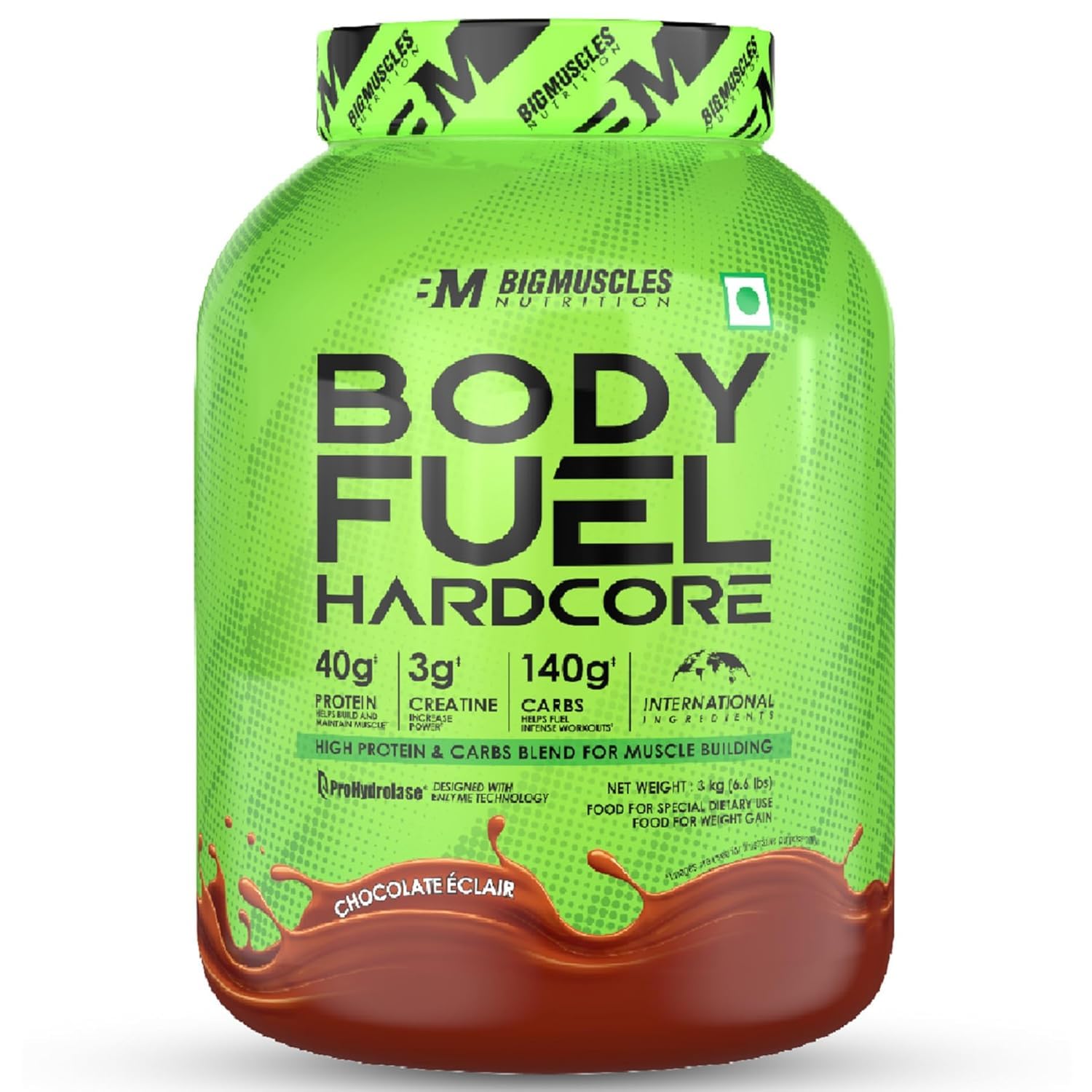 Bigmuscle Body Fuel Hardcore | Malt Chocolate | 3Kgs