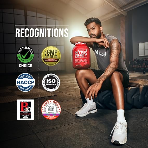 BigMuscle Nutriton Nitric Whey Protein Rich Chocolate