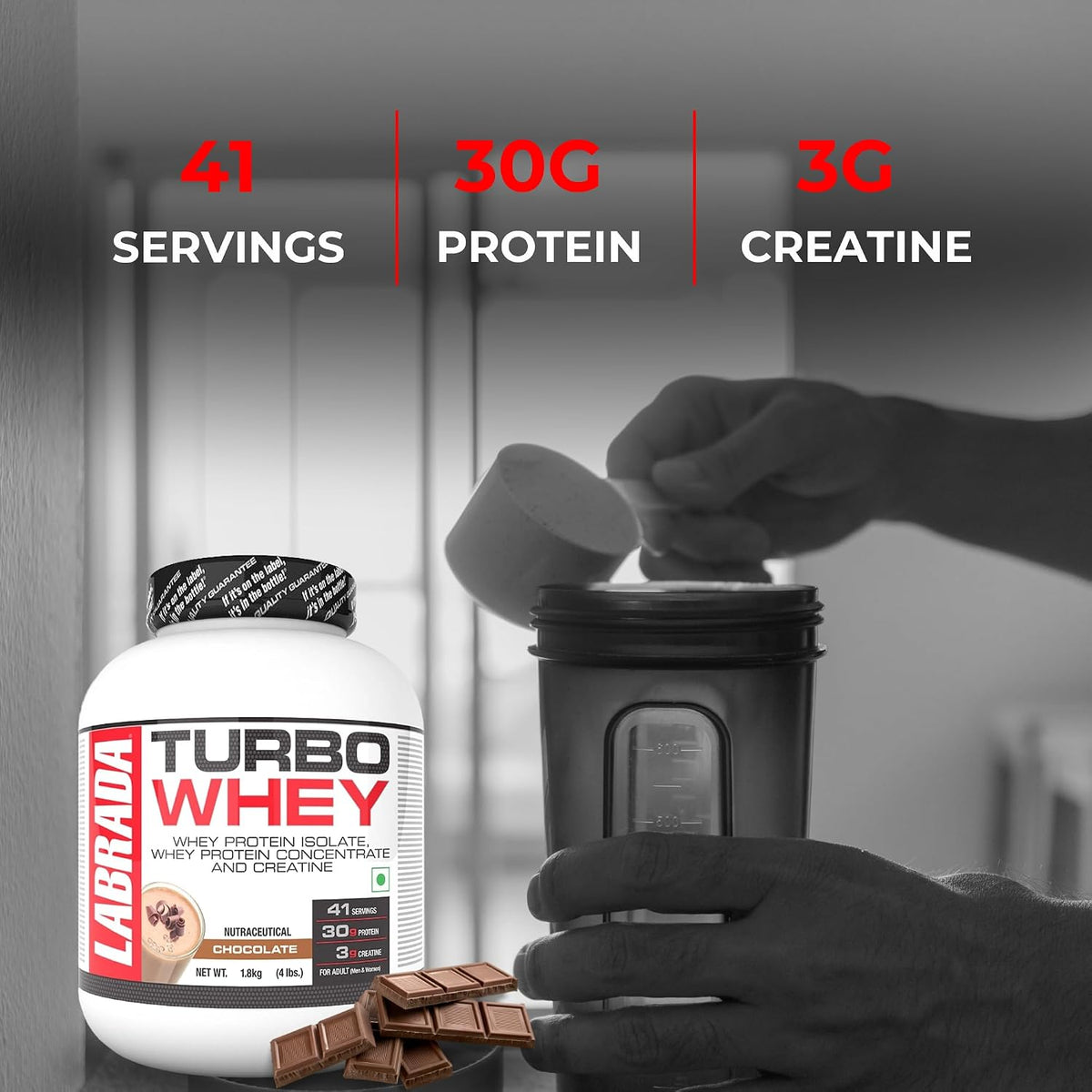 Labrada Turbo Whey 1.81 kgs