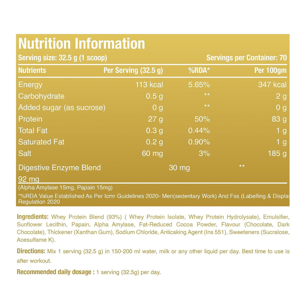 One Science Nutrition ISO Gold | 2.27 kgs