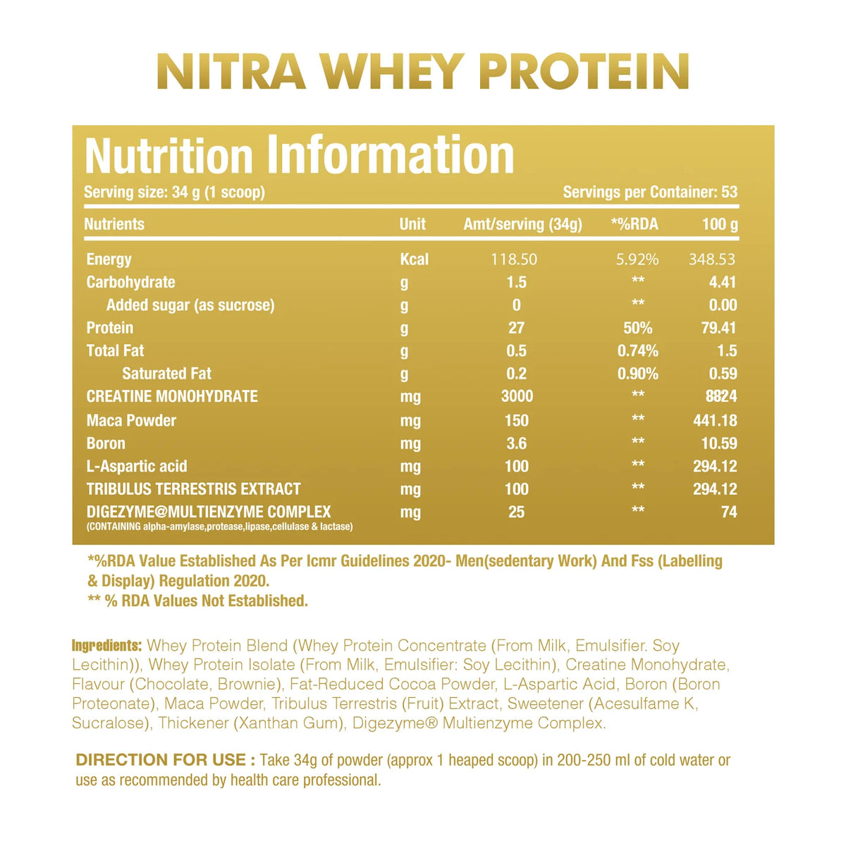 One Science Nutrition Nitra Whey | 2.2kg