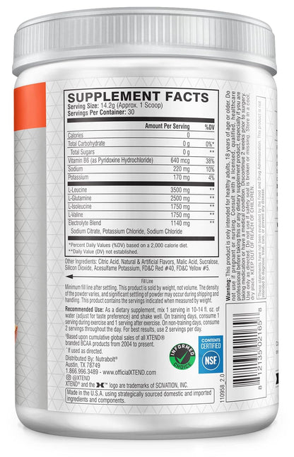 Xtend BCAA Powder 30 servings