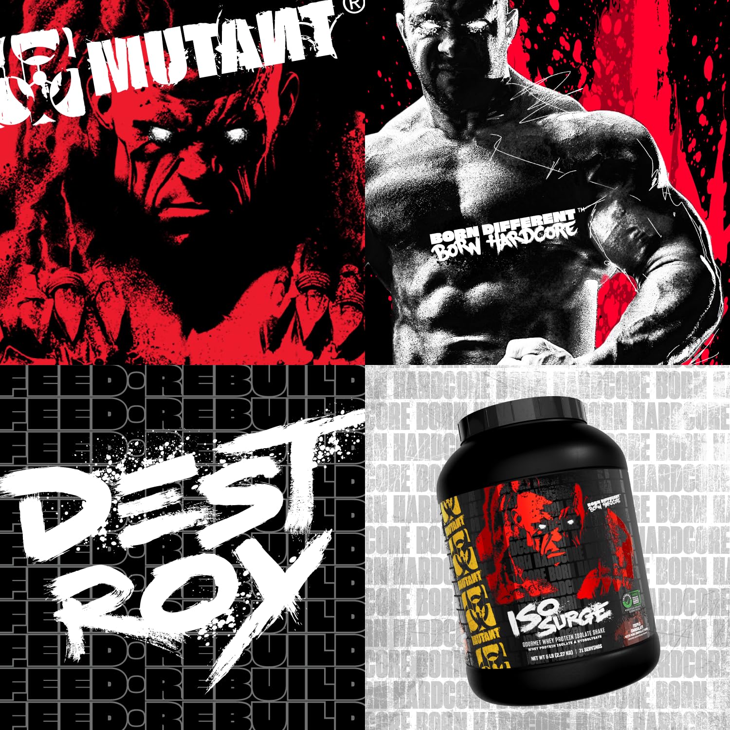 Mutant Iso Surge - 2.27 Kg (5 Lbs)