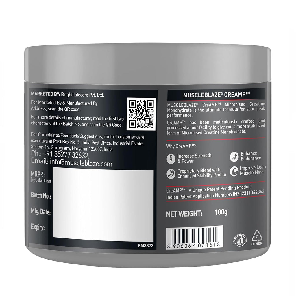 Muscleblaze Biozyme Performance Whey 2 kg & Creatine 100g Combo