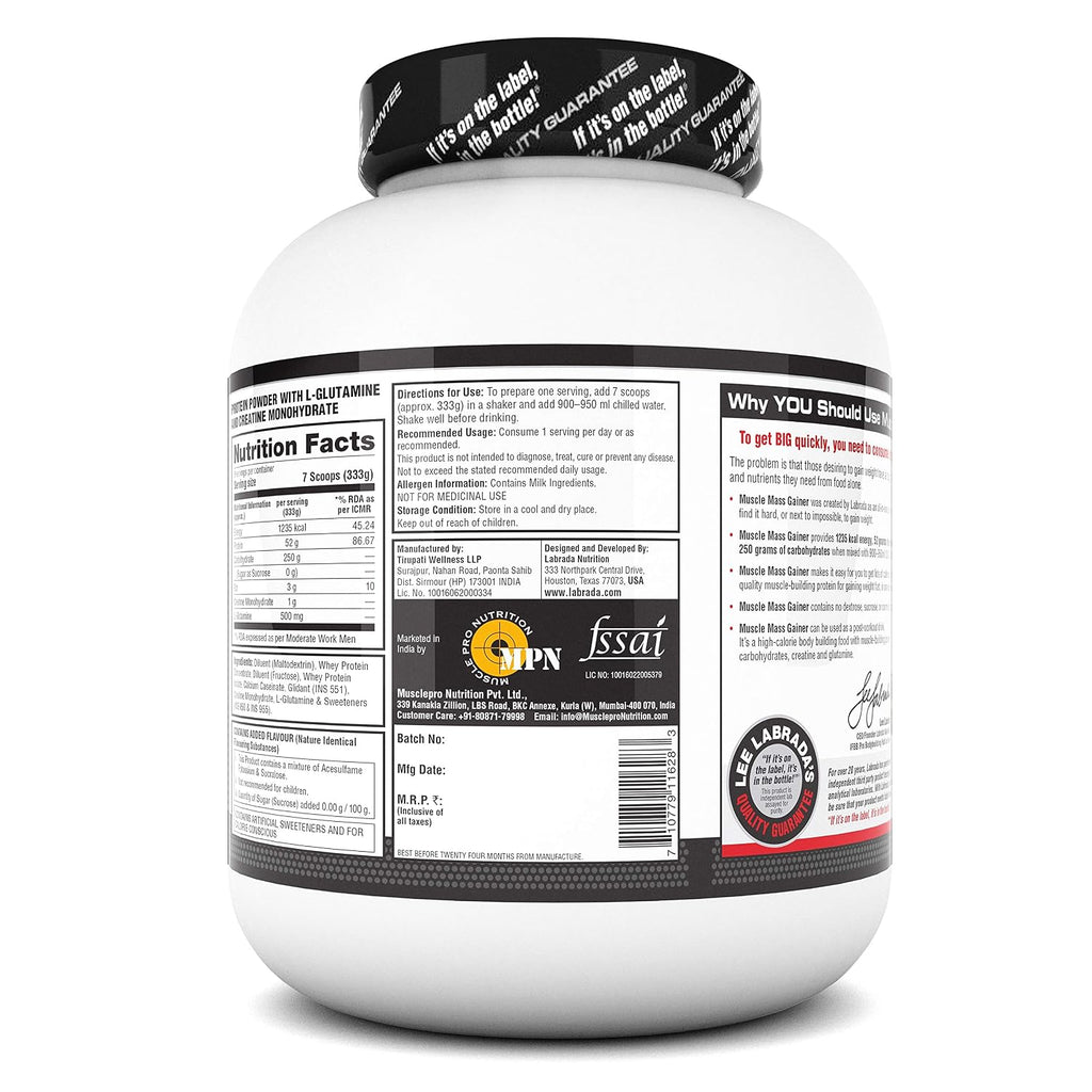Labrada Muscle Mass Gainer | Vanilla