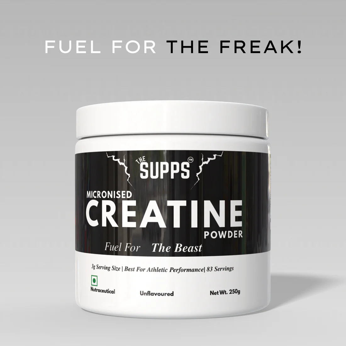 The Supps Micronised Creatine Powder 250g