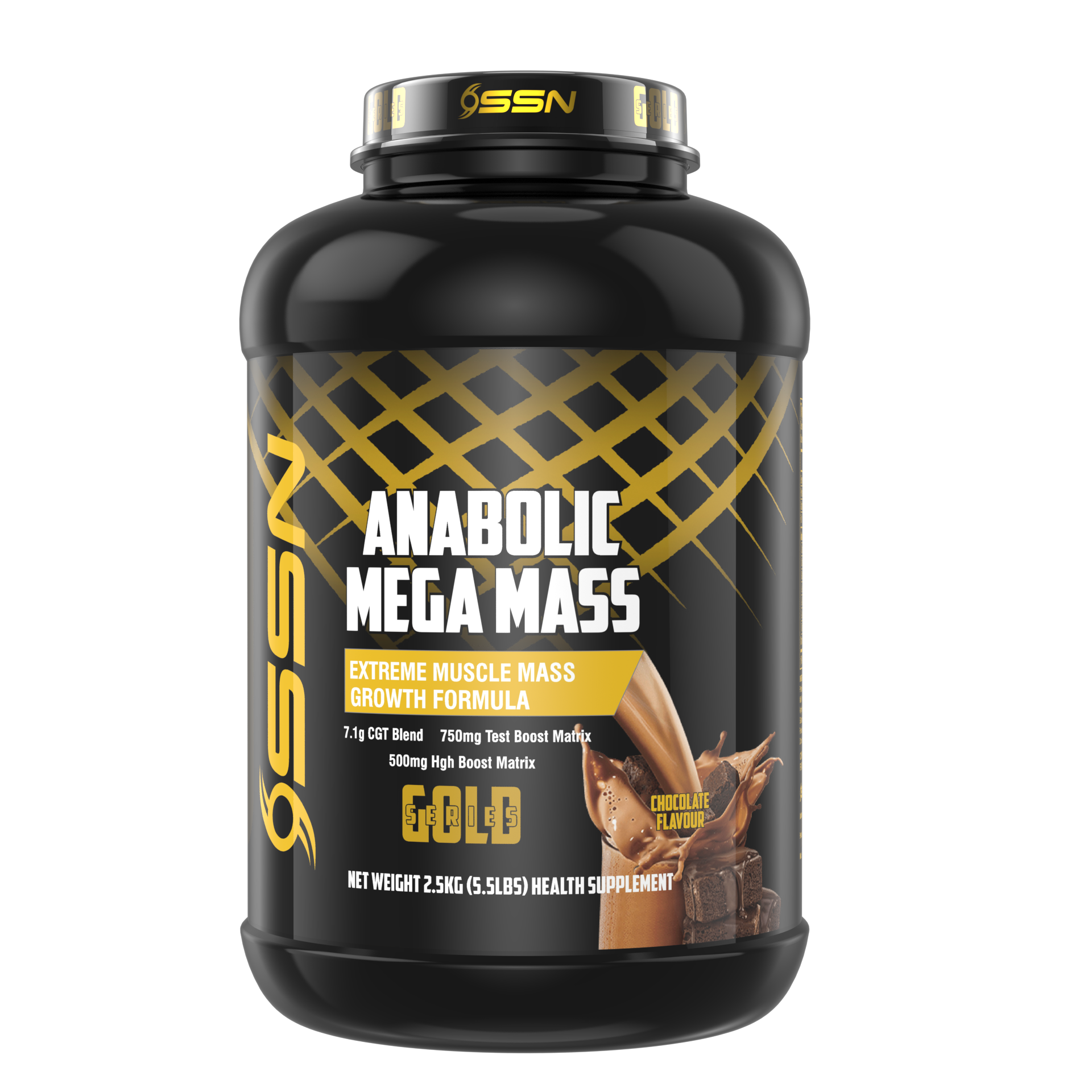 SSN Anabolic Mega Mass Gold Series 2.5 kgs