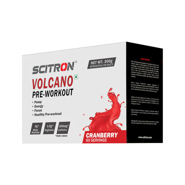 Scitron Volcano Pre-Workout Powder 60 servings