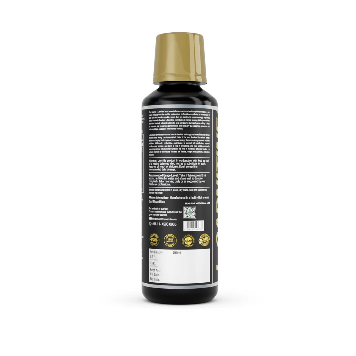 ONE SCIENCE NUTRITION (OSN) Essential Series Liquid Carnitine -3000mg