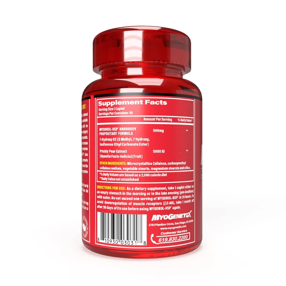 Myogenetix Myodrol HSP | 30 caplets