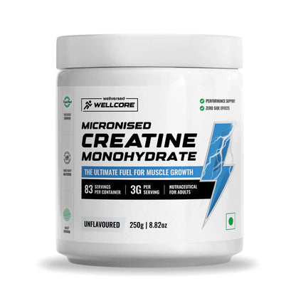 Wellcore - Micronised Creatine Monohydrate 250g