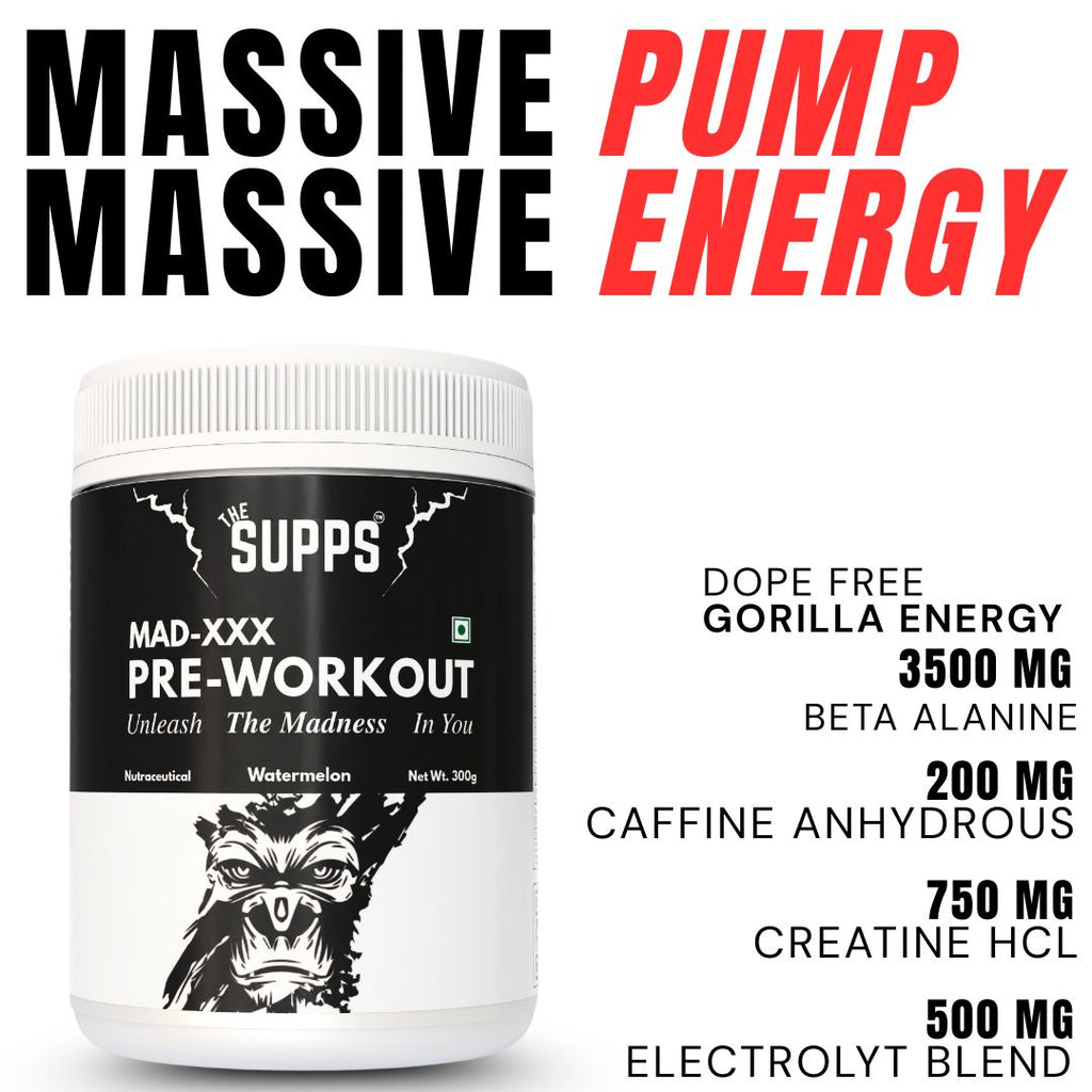 The Supps Mad-XXX Pre Workout-300g