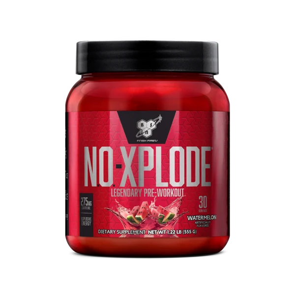 BSN NO XPLODE | Pre Workout Supplement with Creatine | Beta-Alanine, and Energy | 30 SERVINGS
