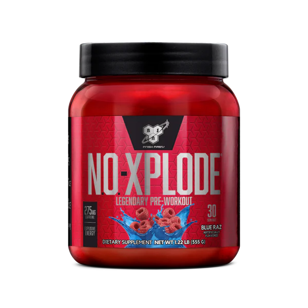 BSN NO XPLODE | Pre Workout Supplement with Creatine | Beta-Alanine, and Energy | 30 SERVINGS