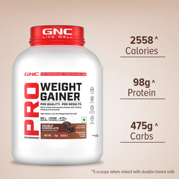 GNC Pro Performance Weight Gainer | Double Chocolate