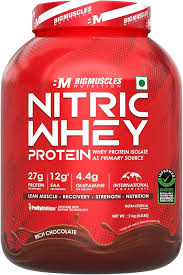BigMuscle Nutriton Nitric Whey Protein Rich Chocolate