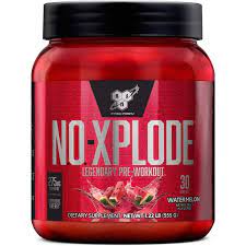 BSN NO XPLODE Pre Workout Supplement with Creatine, Beta-Alanine, and Energy 30 SERVINGS