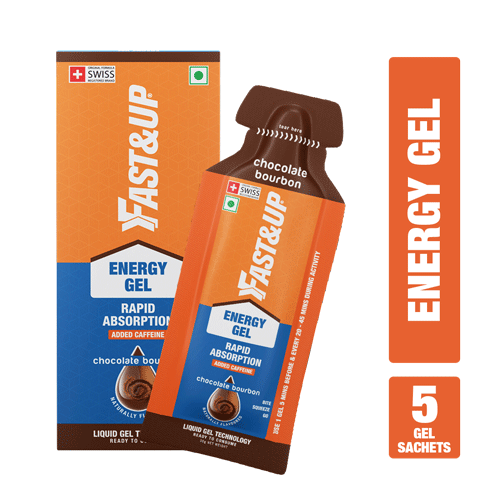 FAST&UP ENERGY GELS - INSTANT ENERGY + CAFFEINE| PACK OF 2