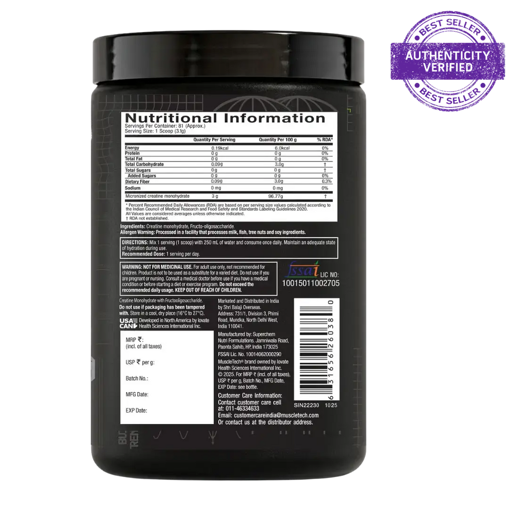 Muscletech  Platinum Creatine 250g