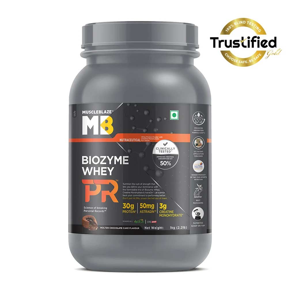MuscleBlaze Biozyme Whey PR Protein Powder