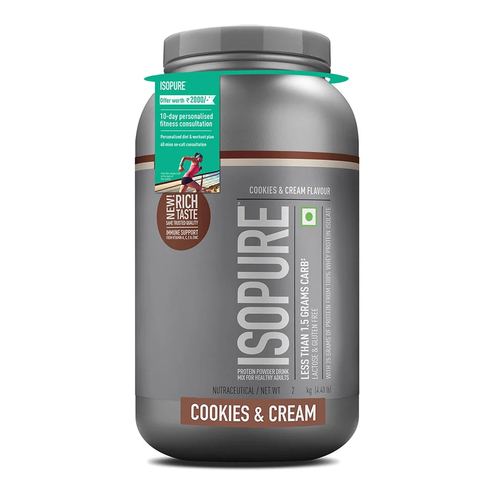 Isopure Low Carb 100% Whey Protein Isolate Powder