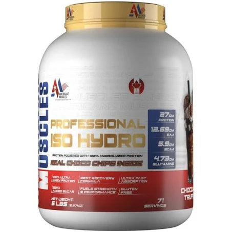 Americanz Muscles Professionals ISO Hydro Protein 5Lbs