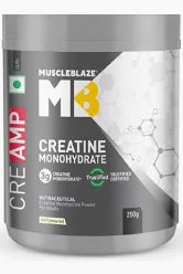 MuscleBlaze Creatine Monohydrate CreAMP, 250 g